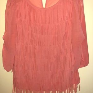 Sassy coral top
